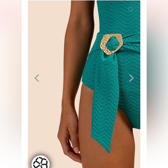 NWT TRINA TURK EMPIRE HALTER ONE PIECE - Picture 7 of 14